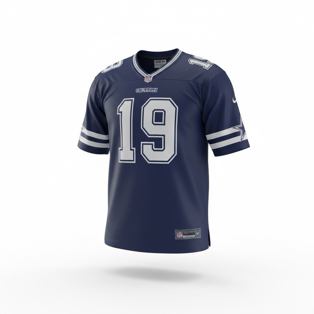 Men's Dallas Cowboys Jersey #7022M Austin Number 19 Size Large